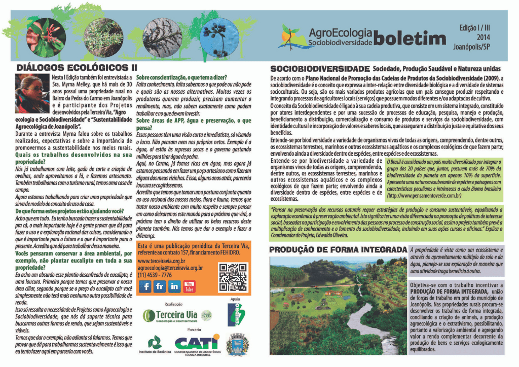 Boletim I – Sociobiodiversidade