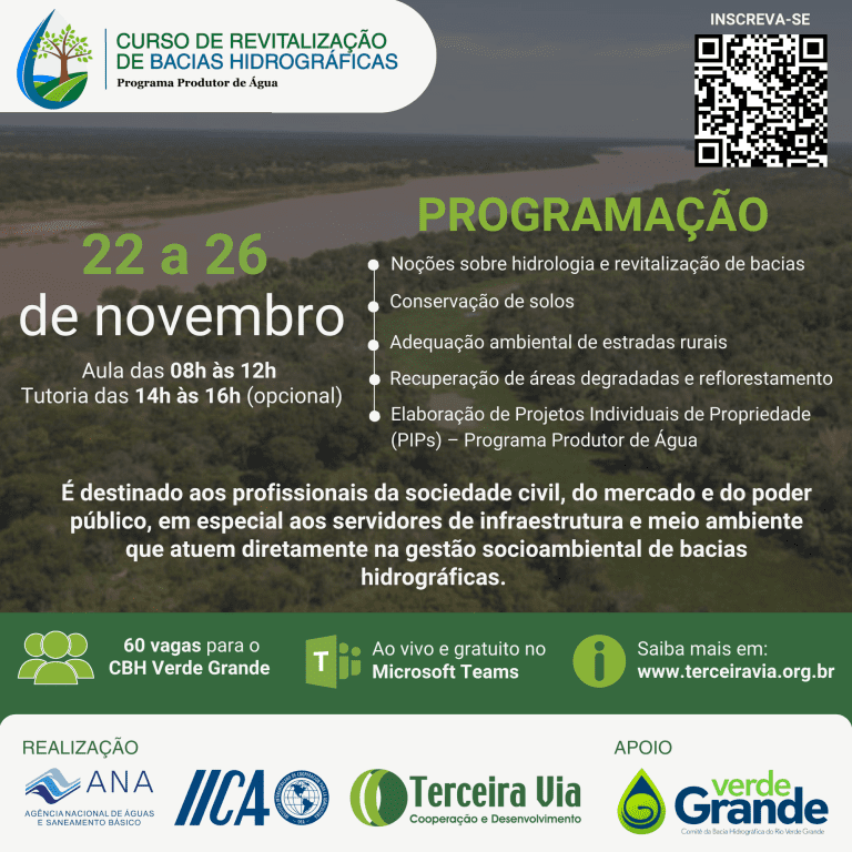 Programação CBH Verde Grande